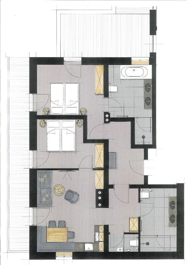 Schmiedhof Gut Apartment Grossarl Exterior photo
