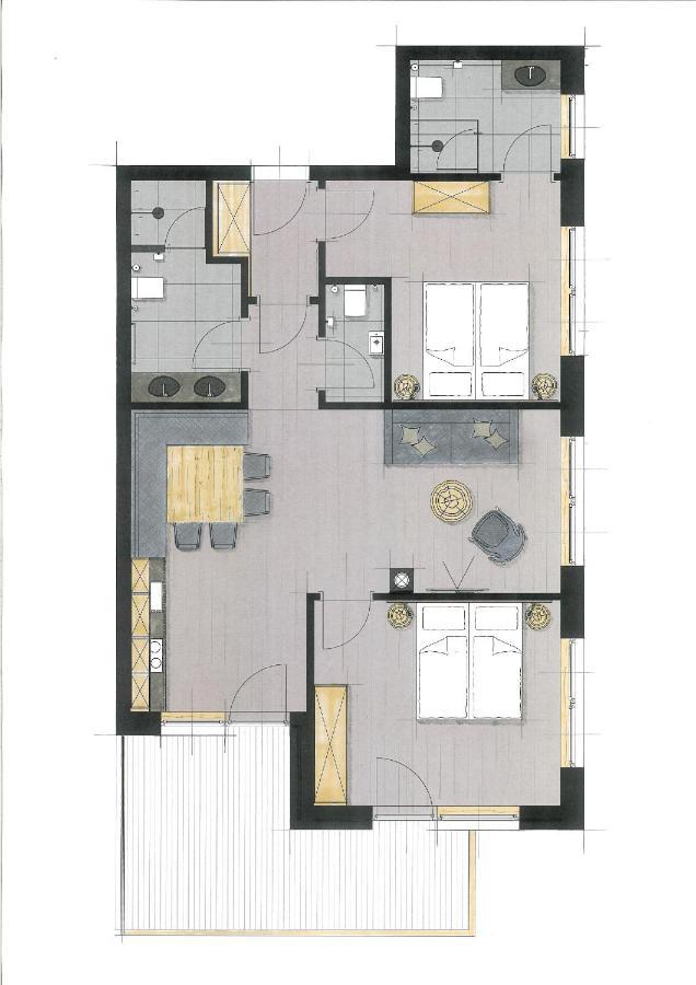 Schmiedhof Gut Apartment Grossarl Exterior photo